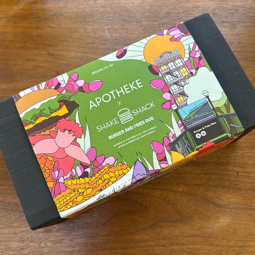 Apotheke x Shack Shake candles